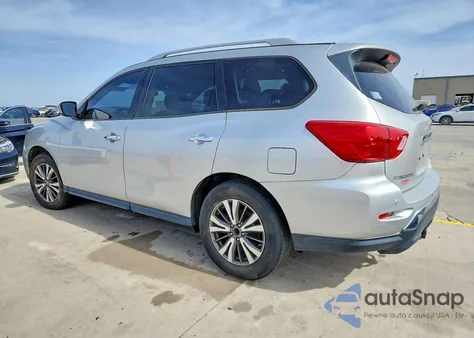 2017 Nissan Pathfinder Sv из США, поврежденный, VIN 5N1DR2MN0HC673675